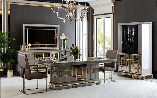 Lüks Mobilya Yemek Odası